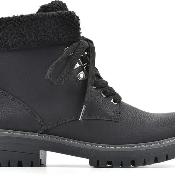 White Mountain Shoes - CLIFFS BY WHITE MOUNTAIN Women's Miles Boot Black Size 7